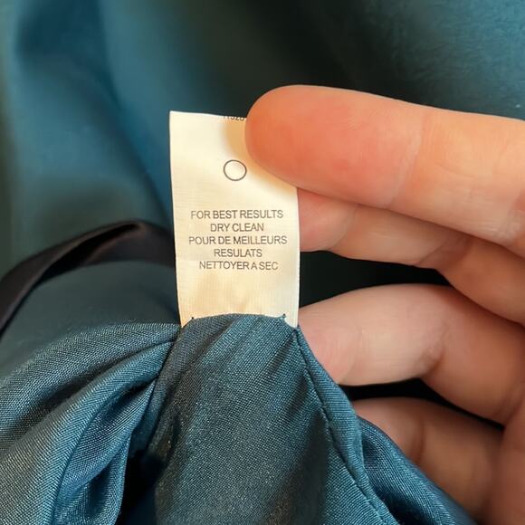 Halston Heritage Cadmium and Navy Cocktail Dress, NWT - Picture 12 of 12